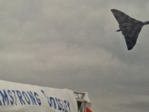 Vulcan overAS stand Kemble Air Show