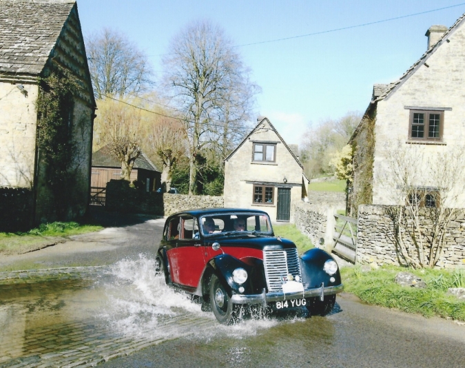 Whitley in a Ford WhitleyOrFord