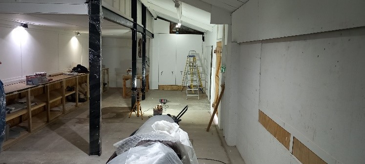 Middle floor of the Armstrong Siddeley Heritage Trust 